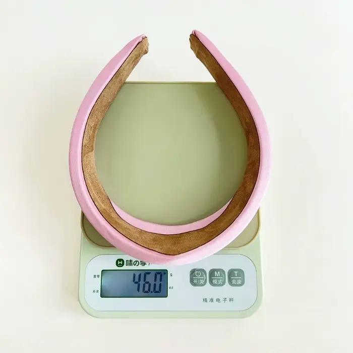 2025 velours femmes bandeau anti-dérapant large bord Triangle