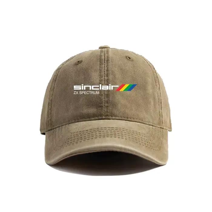 Sinclair ZX Spectrum casquettes de Baseball chapeaux en détresse casquette hommes femmes rétro en plein air été chapeau réglable