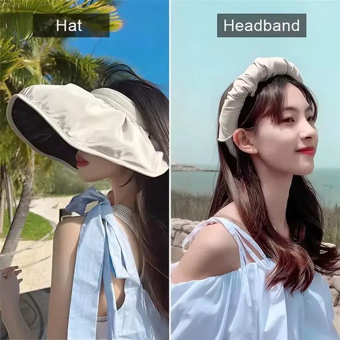 Chapeau de soleil d'été élégant pour femme