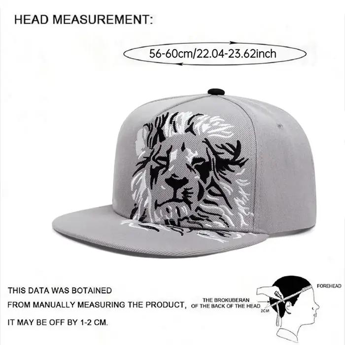 Casquette de baseball Lion Aigle Brodée Polyester Protection Solaire Style Sportif Occasions Décontractées Polyvalente Toutes Les Saisons