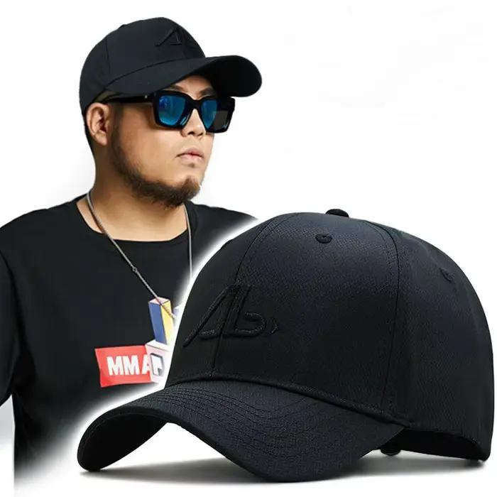 56-61 cm 62-68 cm casquette de baseball grande taille mâle printemps été et automne polyester chapeau à rabat grosse