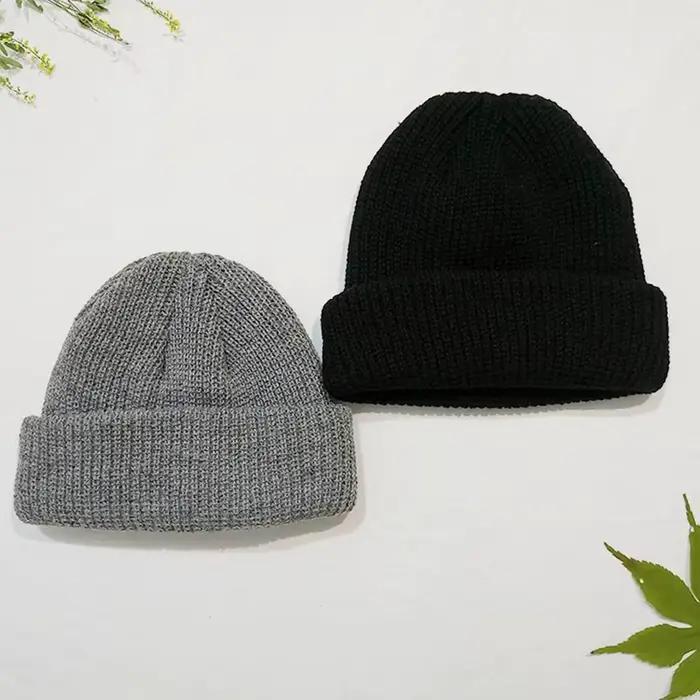 Bonnet avec logo personnalisé pour hommes et femmes