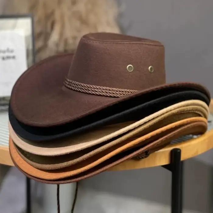 Chapeau de cowboy occidental tendance