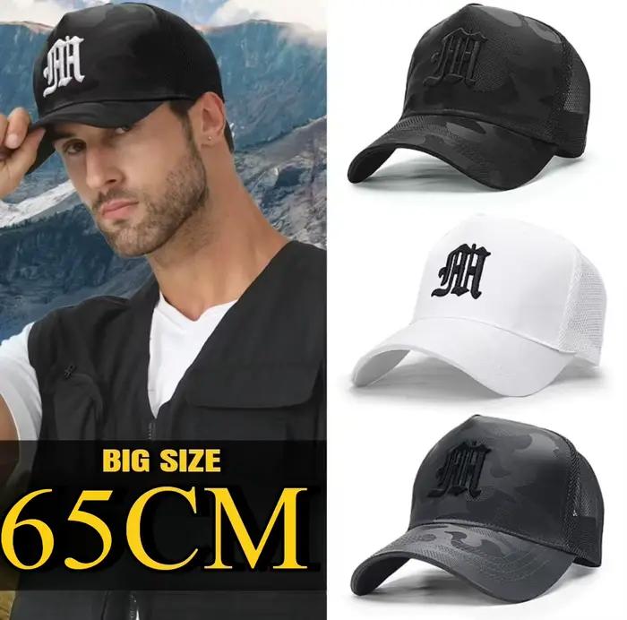 Casquette de Baseball en maille grande taille pour hommes