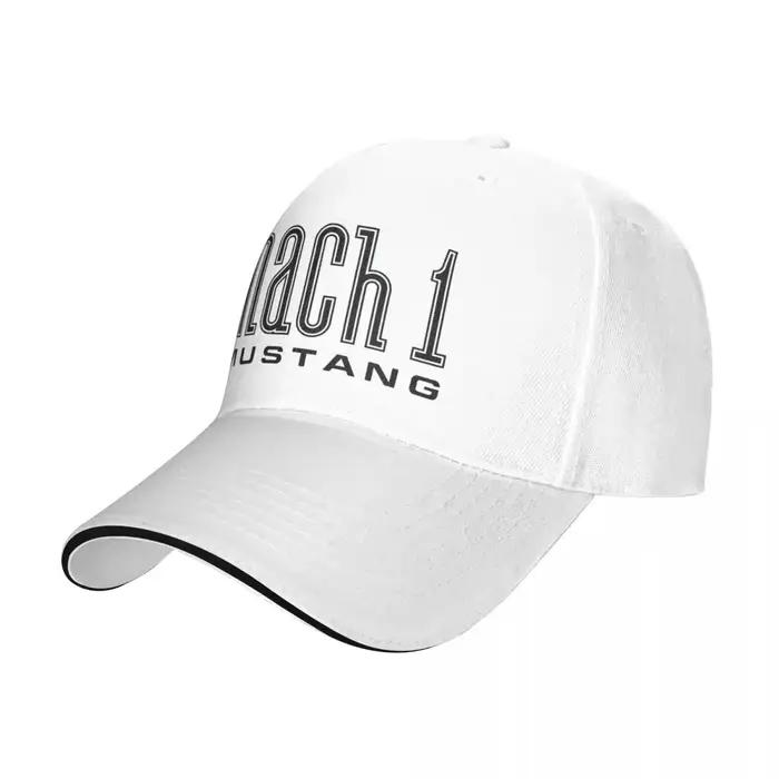 Mustang Mach 1 Casquette de Baseball Homme de Luxe Personnalisée Pour Hommes et Femmes Occasions Spéciales Couleurs Blanc Bleu Rouge