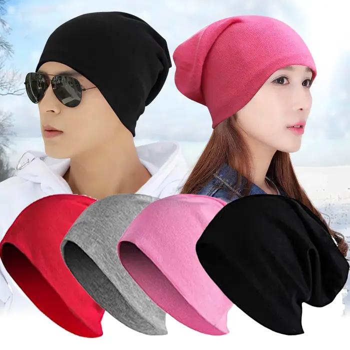 Chapeau de soleil en coton tricoté ample