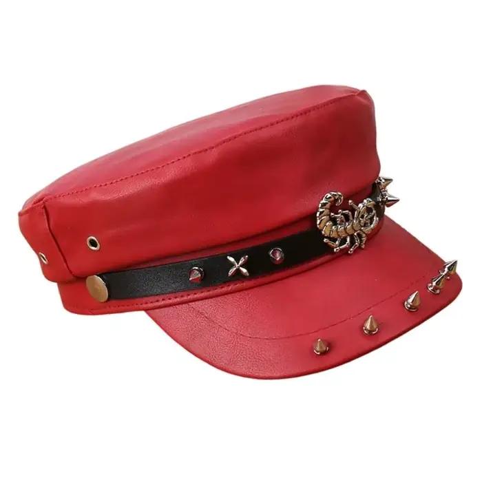 Chapeau en PU respirant confortable 39BB