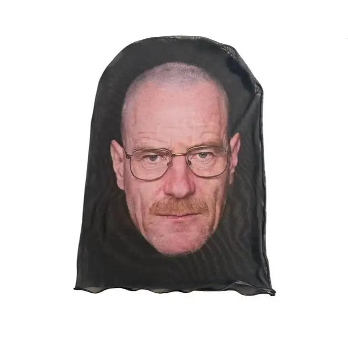 Baraklava chapeau réaliste célèbre masque élastique maille