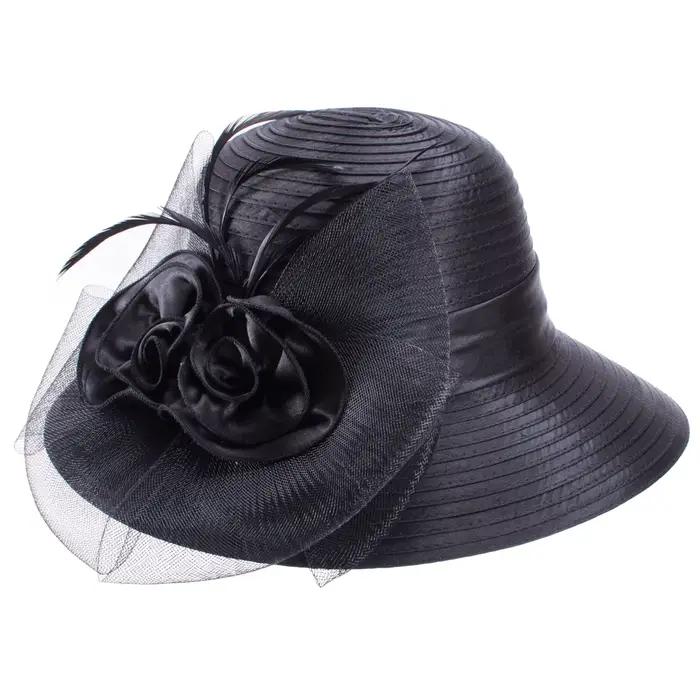 Lawliet-Chapeaux d'été à large bord pour femmes