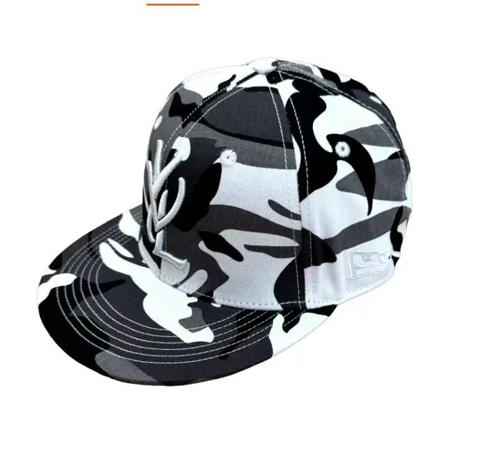 2025 Playboi Carti Yvl camouflage chapeau ajusté plat léopard