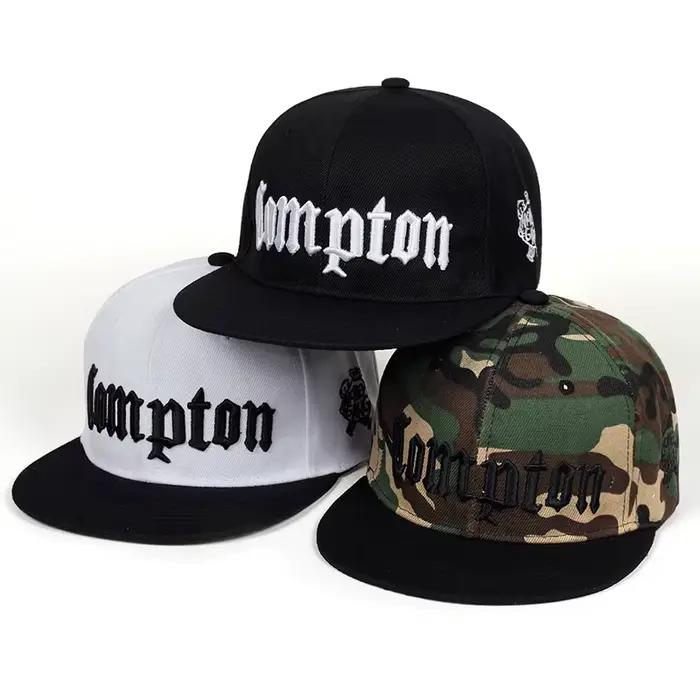 Casquette de Baseball brodée COMPTON pour unisexe