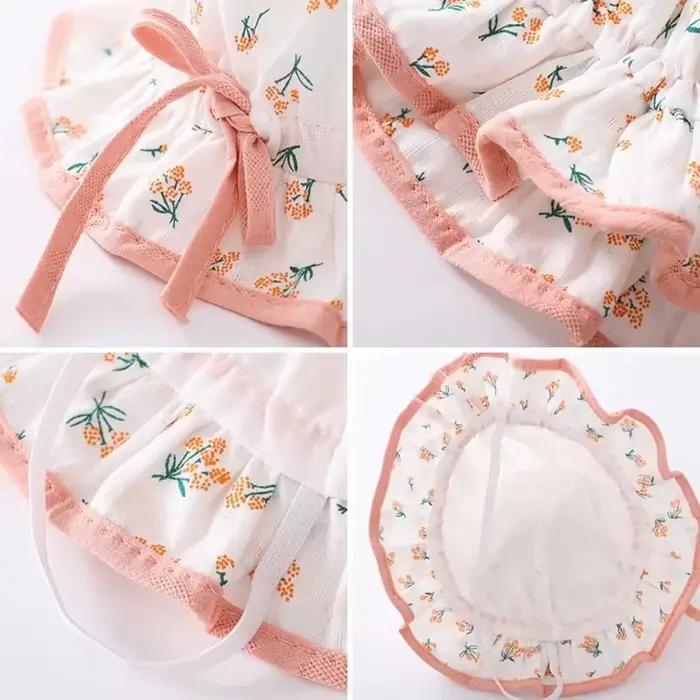 Chapeau de bébé léger respirant protection UV nœud élégant visières larges réglables occasions spéciales nouveau-né enfant