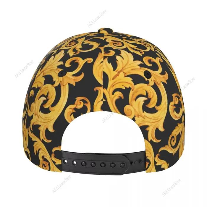 Chapeau de camionneur d'extérieur Baroque doré pour hommes et femmes