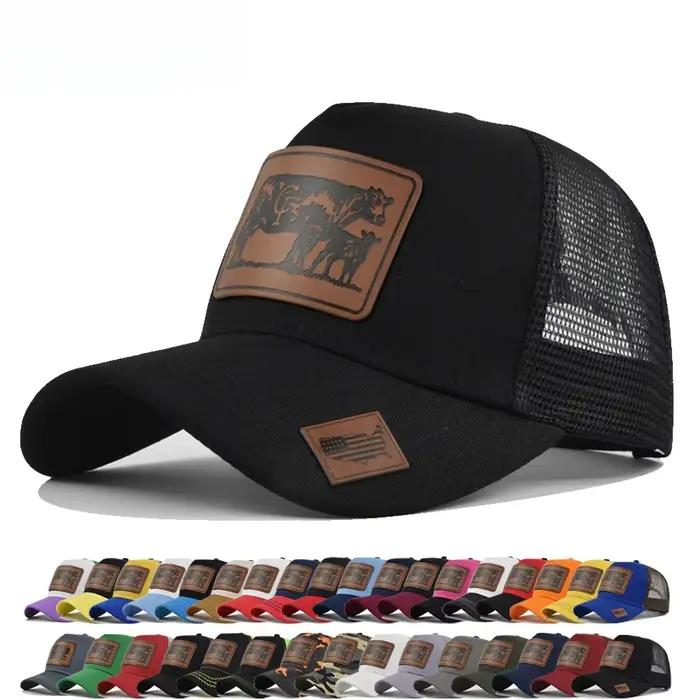 Casquettes de Baseball de luxe taureau Animal hommes femmes casquette Snapback femme mâle Rancher