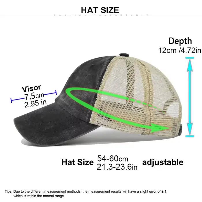 Logo personnalisé imprimé Casquette de baseball