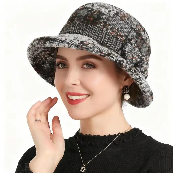 Chapeau haut-de-forme à nœud pour femmes