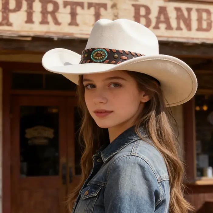 Chapeaux de cow-boy pour hommes et femmes