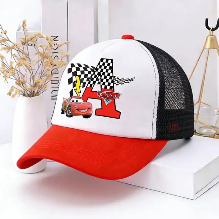 Casquettes de baseball en maille Lightning McQueen