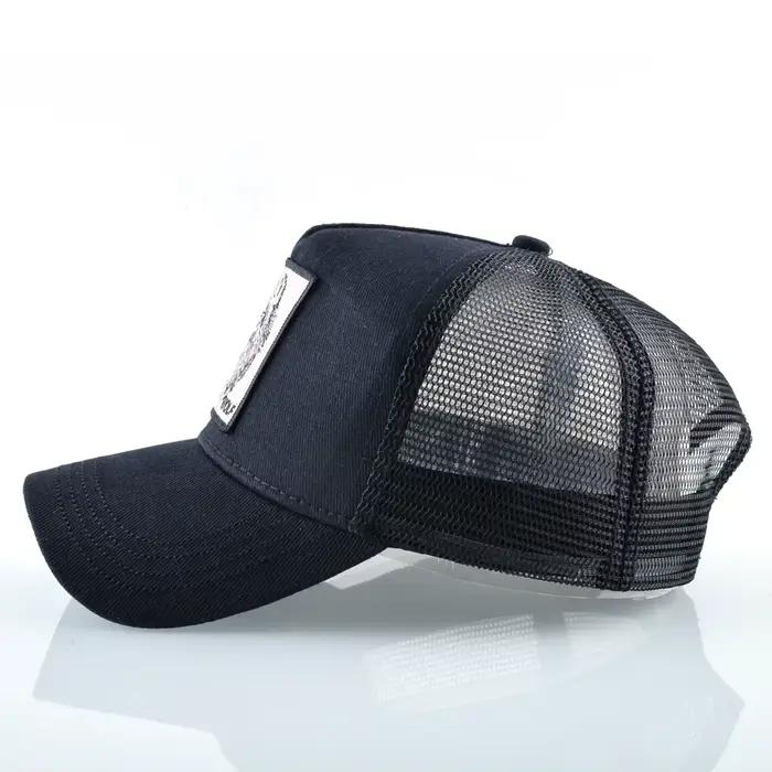 Casquette de Baseball à la mode avec Patch de loup brodé