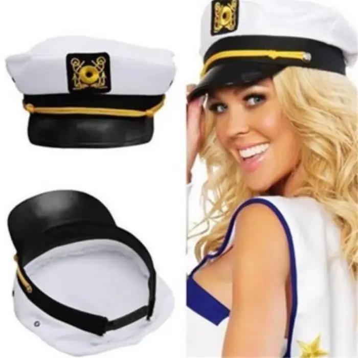 Casquette de marin tendance blanche