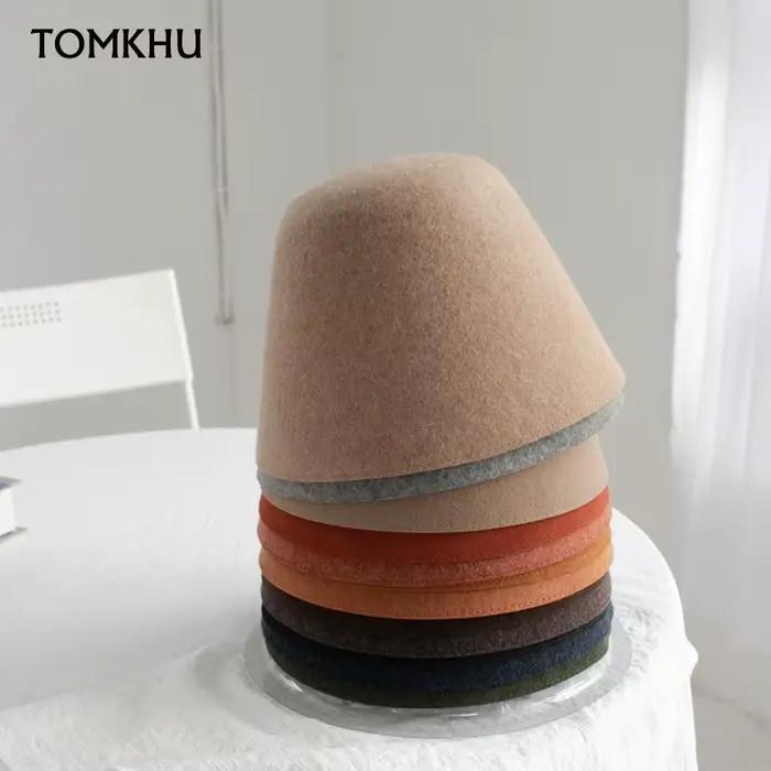 Chapeau classique en laine pour femme
