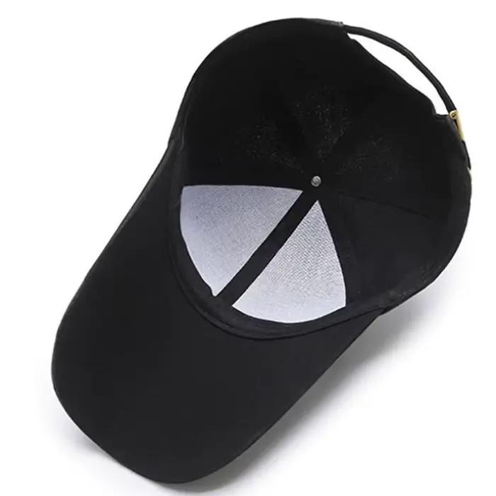 Casquette de baseball unisexe en toile pour printemps/été