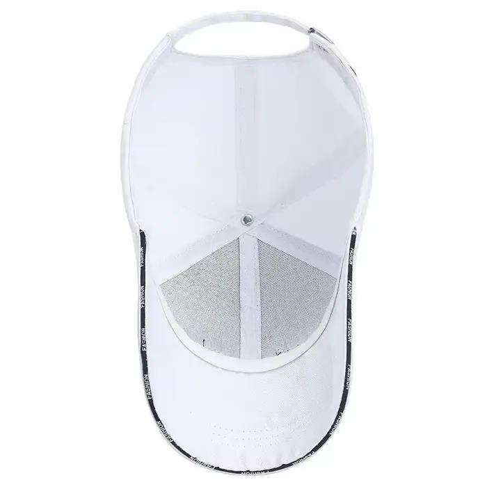 Chapeau femme Version coréenne lettre broderie casquette