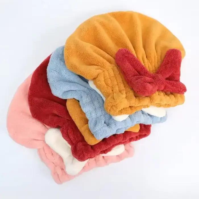 Bonnet de bain Super absorbant pour femmes