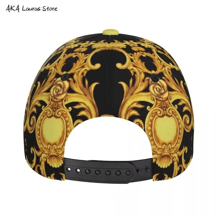 Casquette de Baseball de luxe baroque pour hommes et femmes, chapeaux Hip Hop