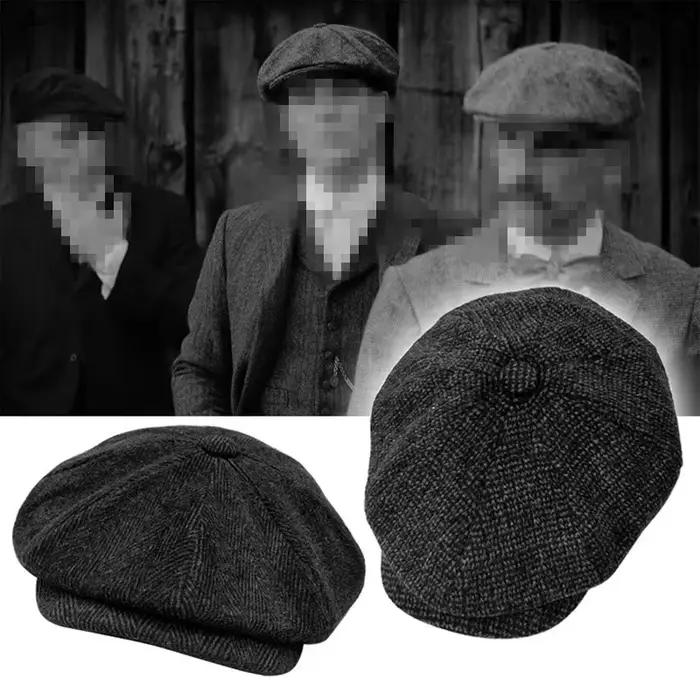 Casquettes Newsboy Rétro pour Hommes