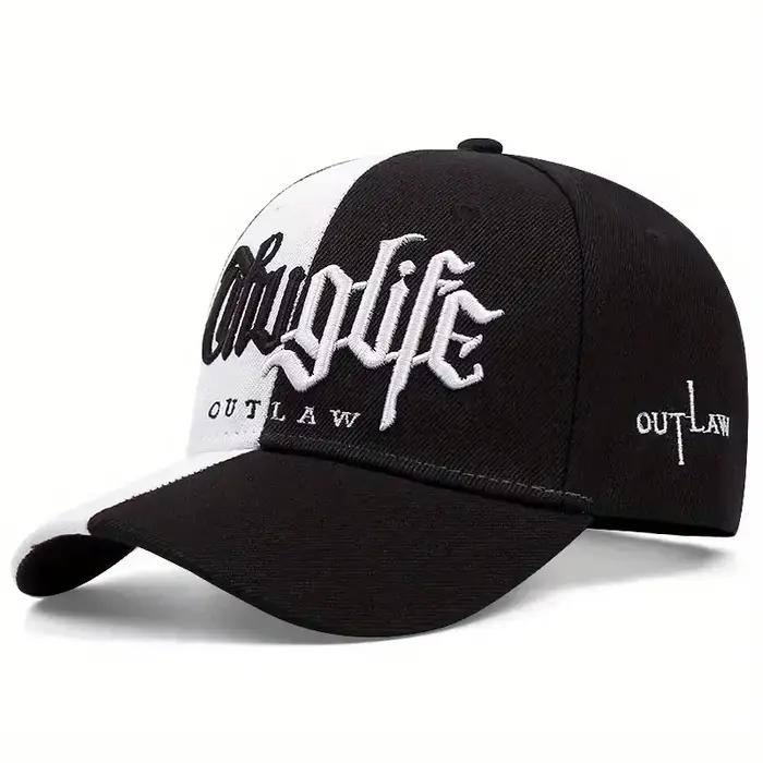 2025 Creative nouveau chapeau de baseball Riot LIFE brodé hommes rue Hip Hop skateboard