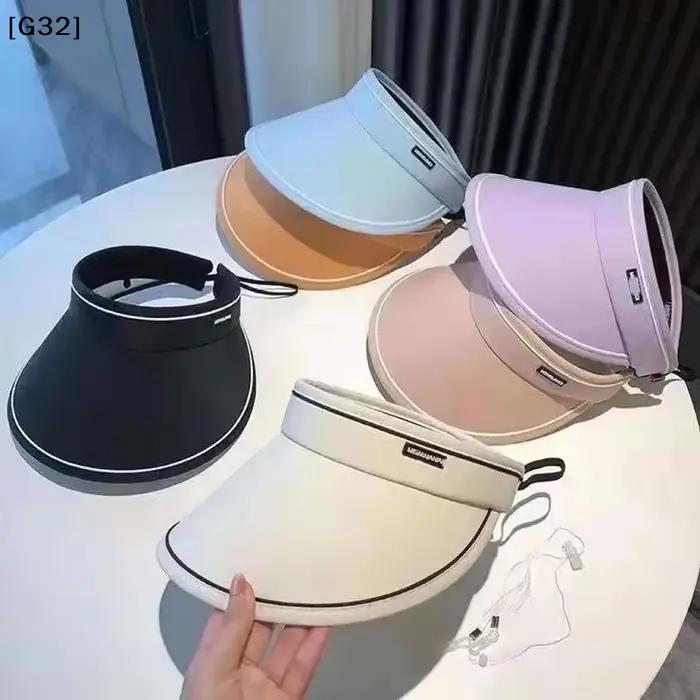Chapeau à visière large pour femme