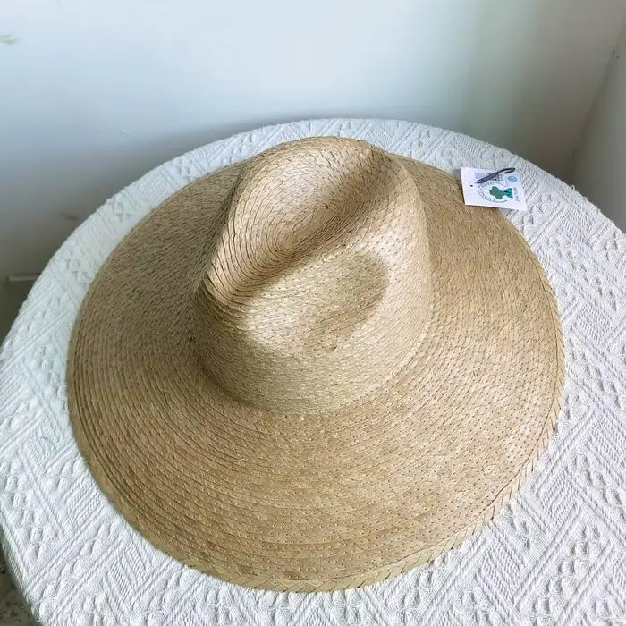 Chapeau de paille en raphia pour femmes