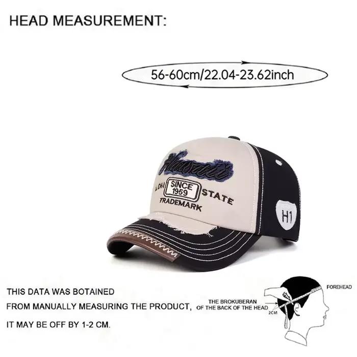 Nouvelle Casquette de Baseball Personnalisée Tendance 2026 – Broderie « SINCE1959 »