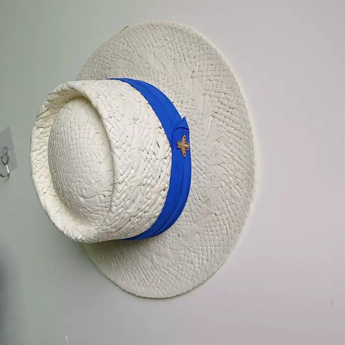 Chapeau de plage Bohème unisexe tissé à la main pour femmes et hommes vacances d'été protection solaire style sport occasions décontractées