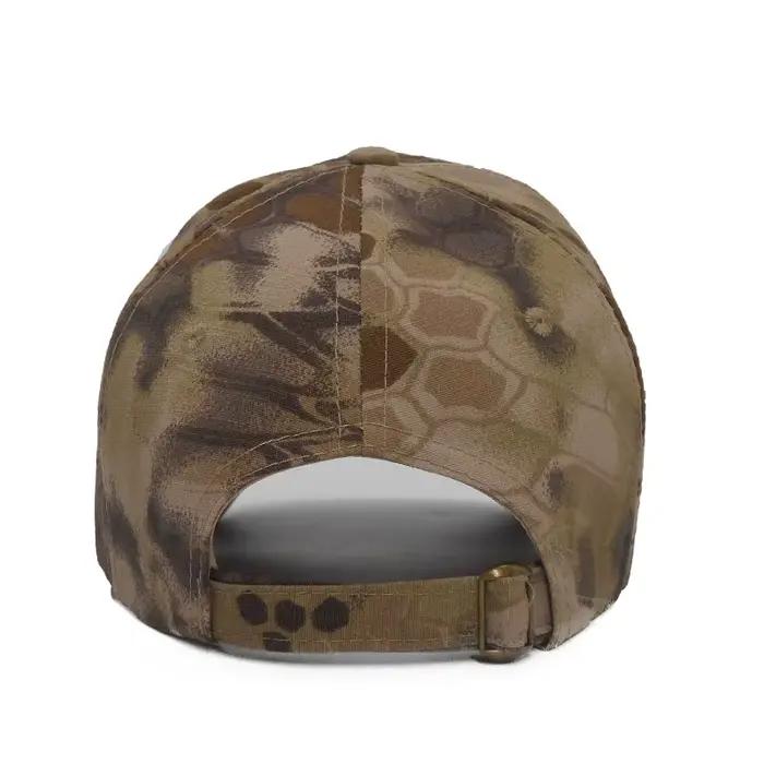 Casquette de baseball camouflage unisexe pour hommes et femmes, style sportif et vintage, protection solaire, adaptable à toutes les saisons, pour activités extérieures et randonnées