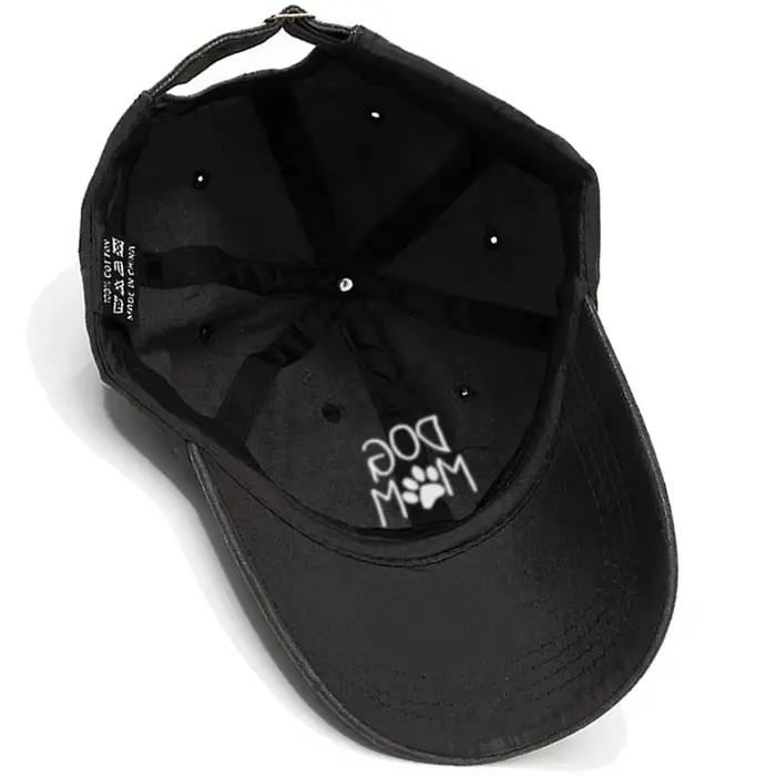 Casquette de Baseball Brodée Chien Maman pour Femmes et Hommes Casquette de Papa en Coton Doux Régulière Casquette de Golf Classique Unisexe Occasions Spéciales