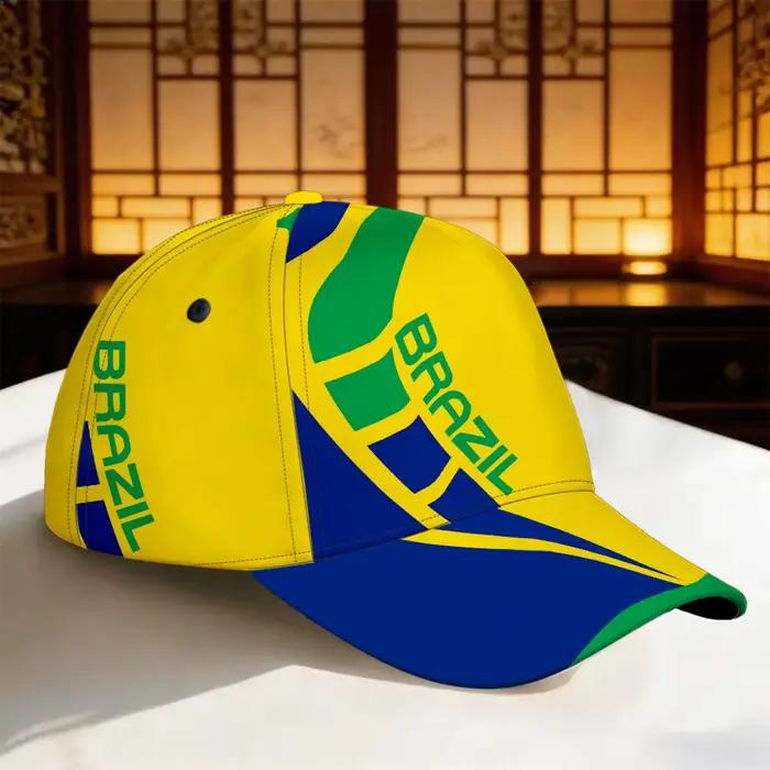 1 pièce Brésil n° 10 casquettes de baseball rétro adaptées au golf