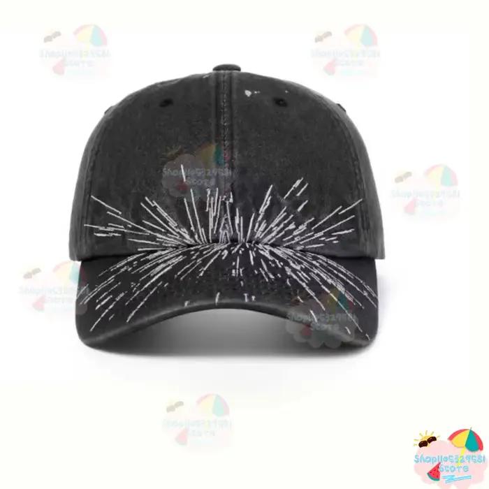 Casquette de baseball en coton délavé