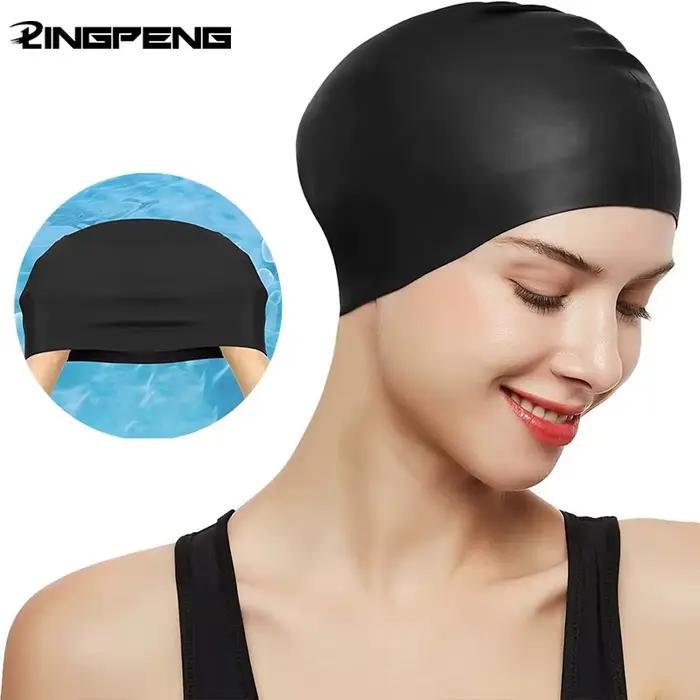 Bonnet de bain en silicone pour nageurs adultes et enfants, confortable, durable, antidérapant, élastique, imperméable, pour cheveux longs et courts游泳相关的HTML描述已经完成，接下来是根据给定信息生成的优化SEO标题。请注意，该标题没有包含价格、产地或品牌等信息。 ###TITRE### Bonnet de bain en silicone pour nageurs adultes et enfants, confortable, durabl