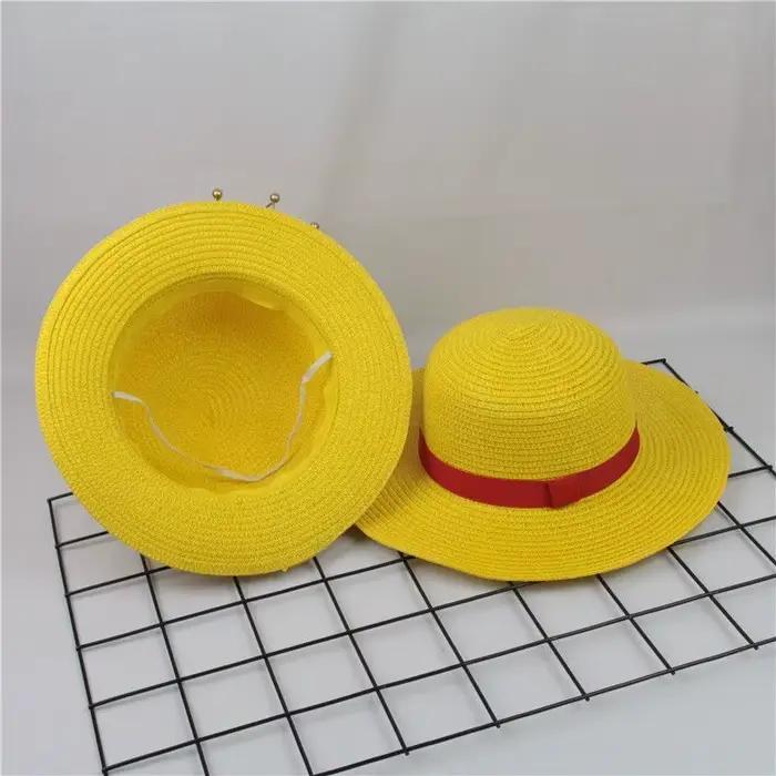 Chapeau Anime One Piece en paille