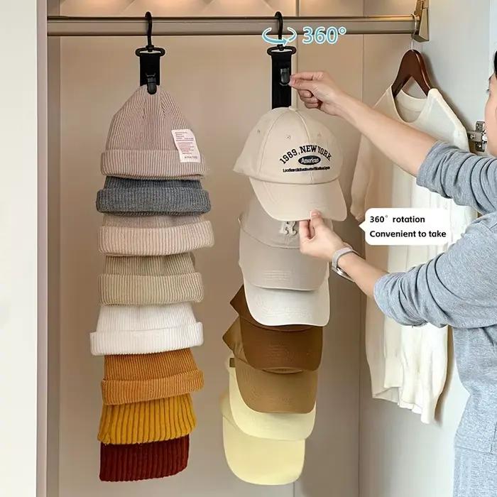 Stockage de chapeaux avec 8 Clips