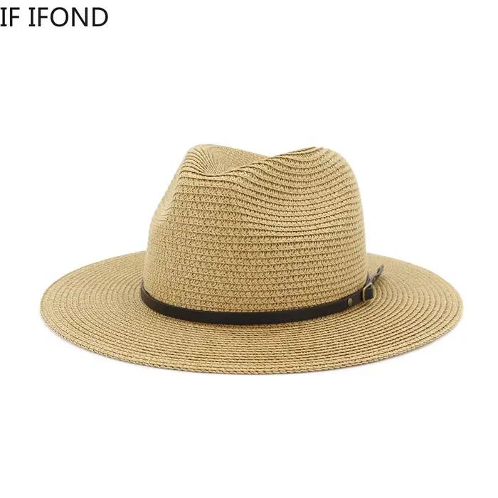 Petits chapeaux De paille pour femmes et enfants
