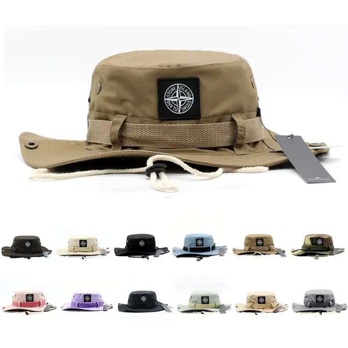 Chapeau de pêcheur de randonnée pour femmes et hommes avec protection solaire grand bord pour printemps été style polyvalent et occasion de voyage