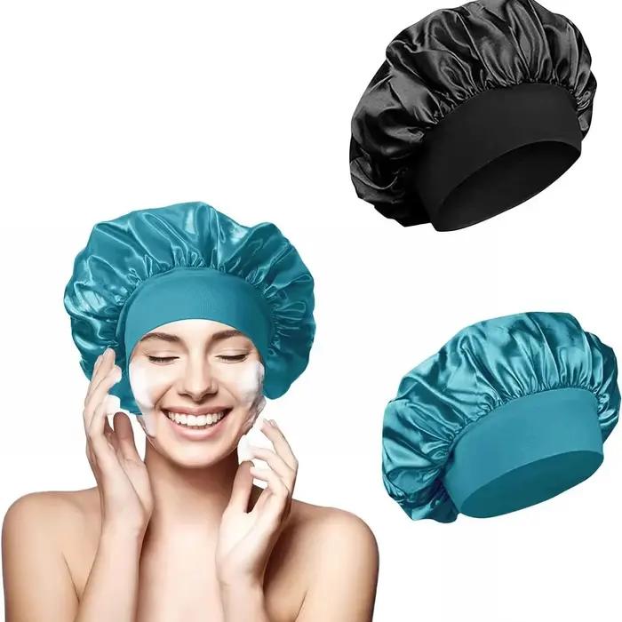 Bonnet de cheveux en Satin doux pour femmes