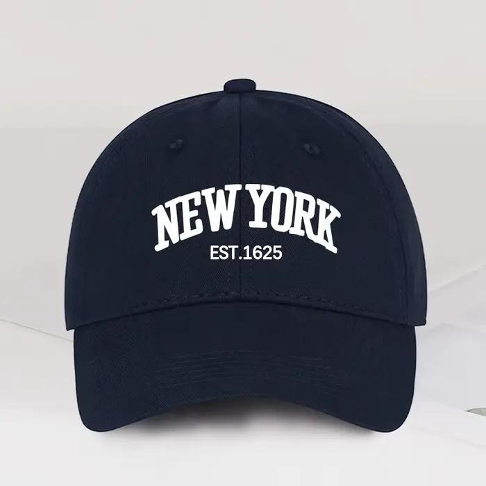 Casquette de baseball imprimée NEW YORK EST.1625