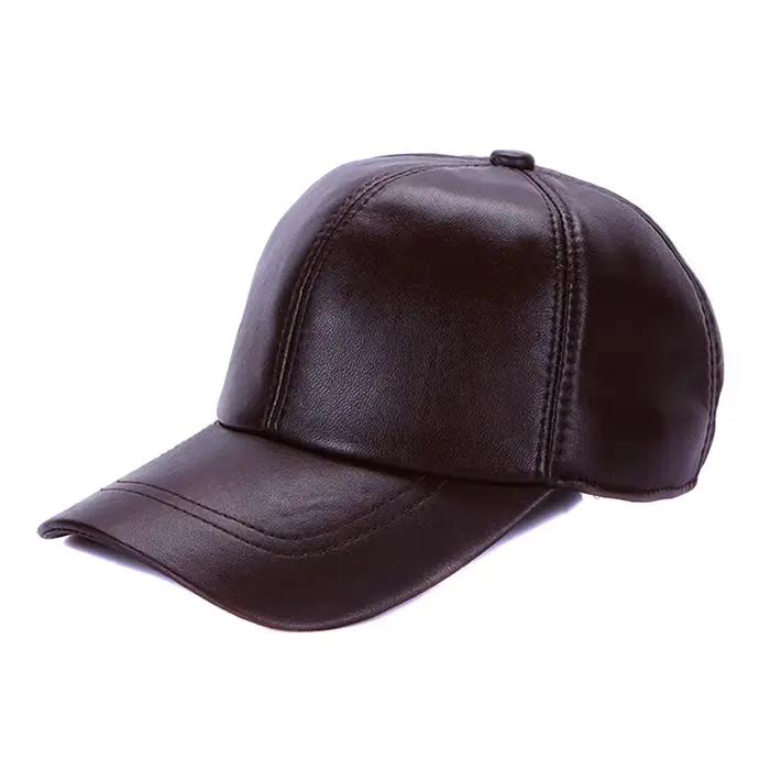 Casquette hip hop urbaine cuir tendance homme quatre saisons sport extérieur chaleur confort style occasionnels