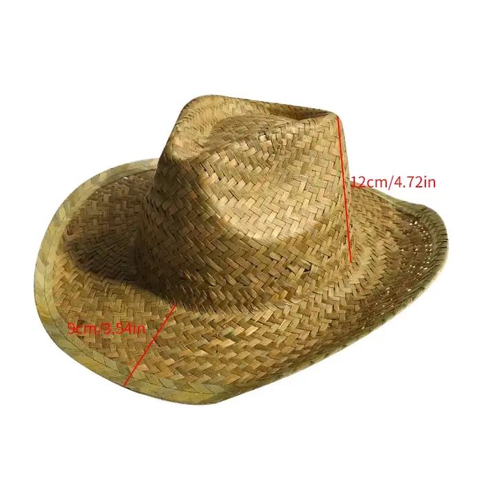 Chapeau de paille à large bord