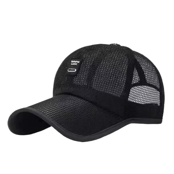 Casquette de baseball en maille respirante pour homme