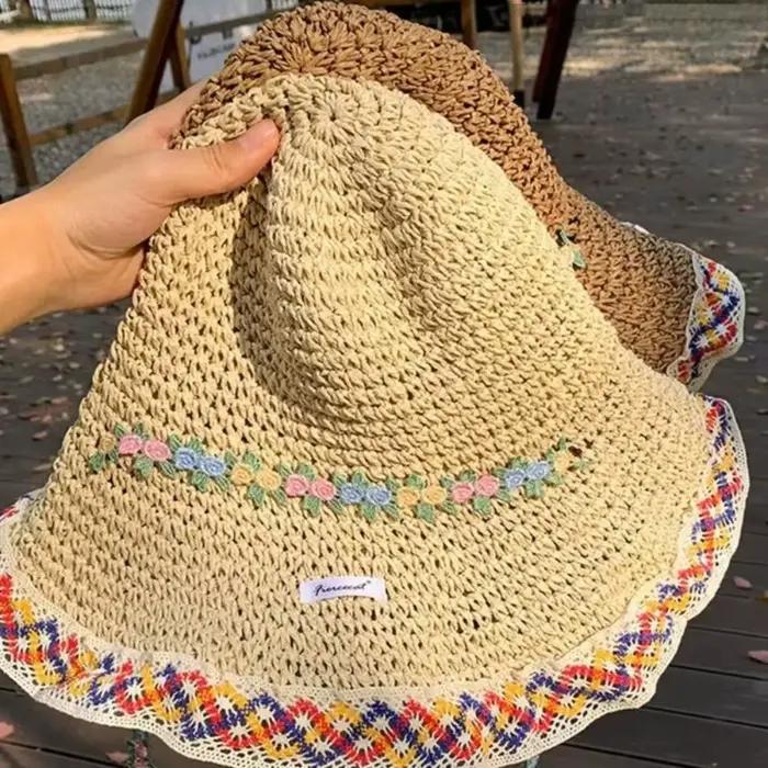Chapeau de paille élégant pour femme